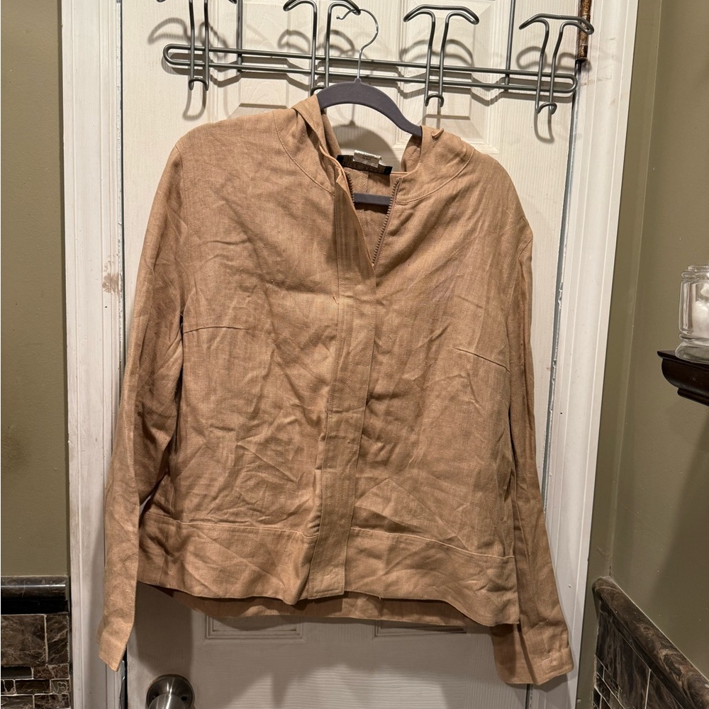 Harve Benard Tan Jacket Lightweight Suit Jacket